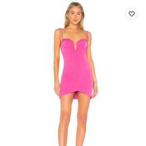 SOLD Revolve NBD Hot Pink mini dress